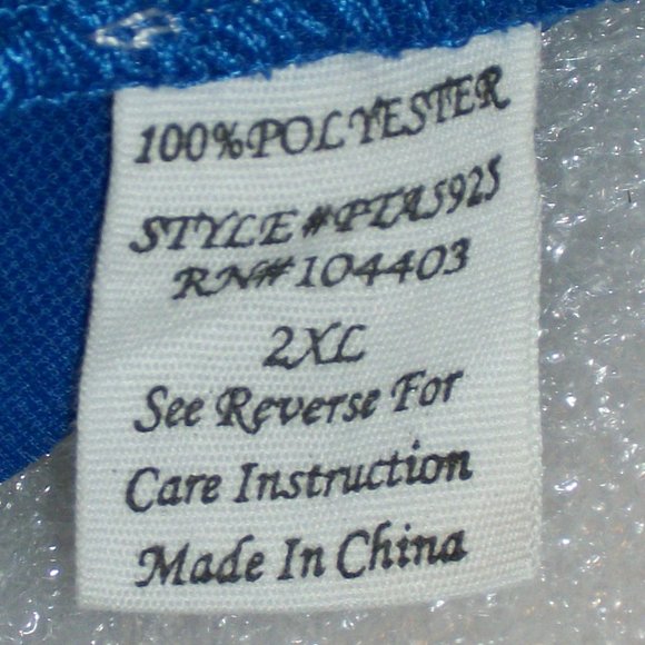 MINE TOO 2XL Cobalt Blue Peplum Pullover Top NWT Cut Out Back Semi Sheer - Picture 8 of 8